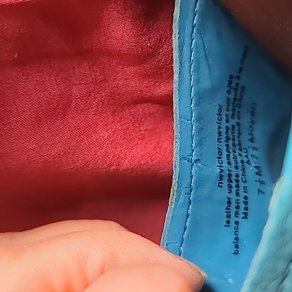 Nine West Teal Heels - Picture 4 of 8